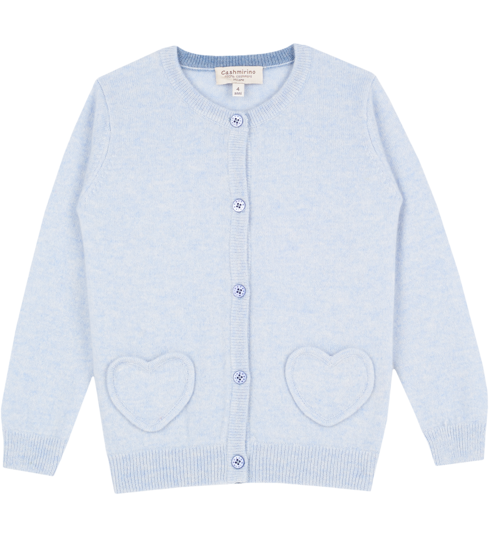 Girl - Sweetheart Cashmere cardigan