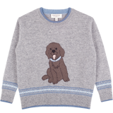 Boy - Pepe Cashmere Jumper with Labrador Intarsia