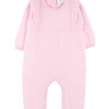 Baby Girl - Fleur Cashmere Romper with Frills