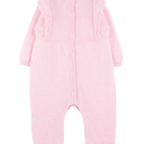 Baby Girl - Fleur Cashmere Romper with Frills