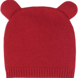 Baby Unisex - Teddy 100% Cashmere Teddy Bear Hat