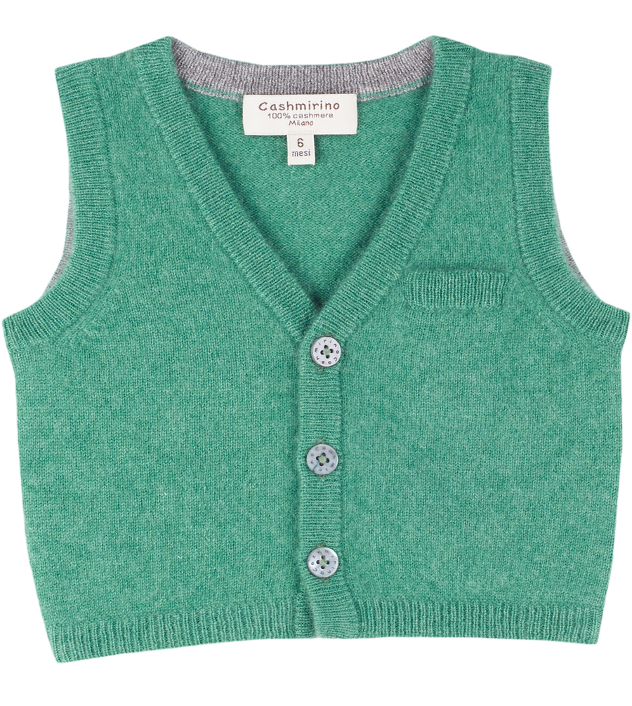 Baby 2024 sleeveless cardigan