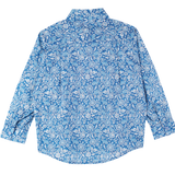 Boy - Oliver 100% Cotton Classic Collar Shirt With Floral Prints