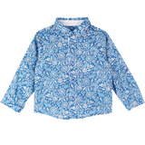 Baby Boy - Oliver 100% Cotton Classic Collar Shirt With Floral Prints