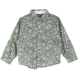 Baby Boy - Oliver 100% Cotton Classic Collar Shirt With Floral Prints