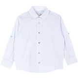 Boy - Oliver 100% Cotton Classic Collar Shirt With Floral Prints