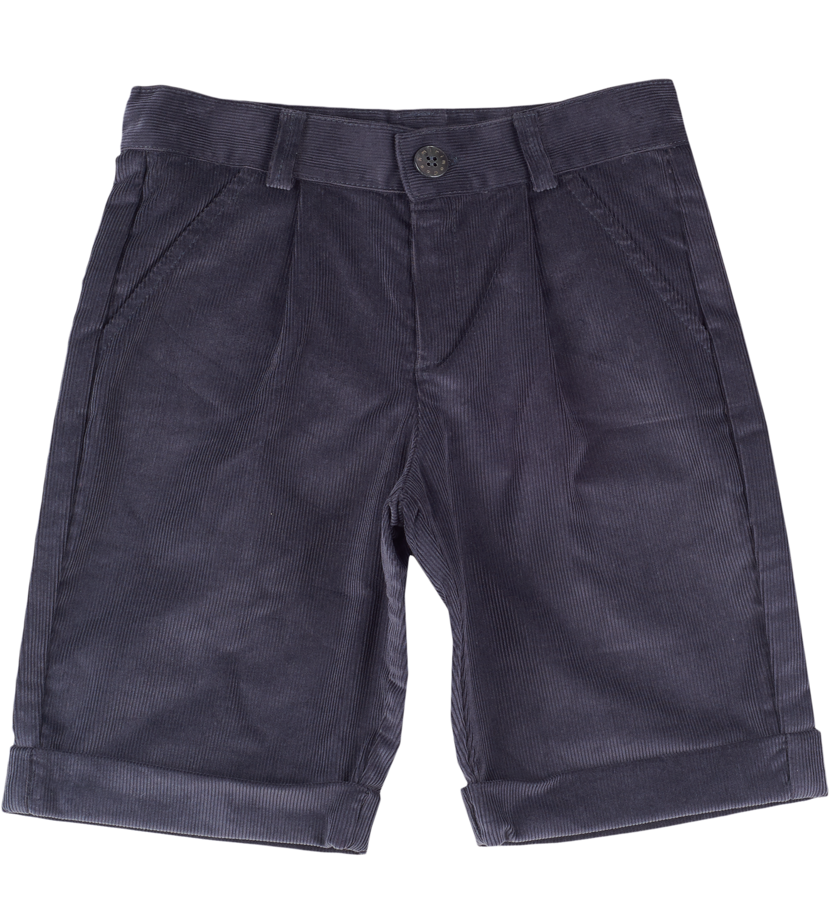 Boy - 100% Corduroy Cotton Bermuda Shorts