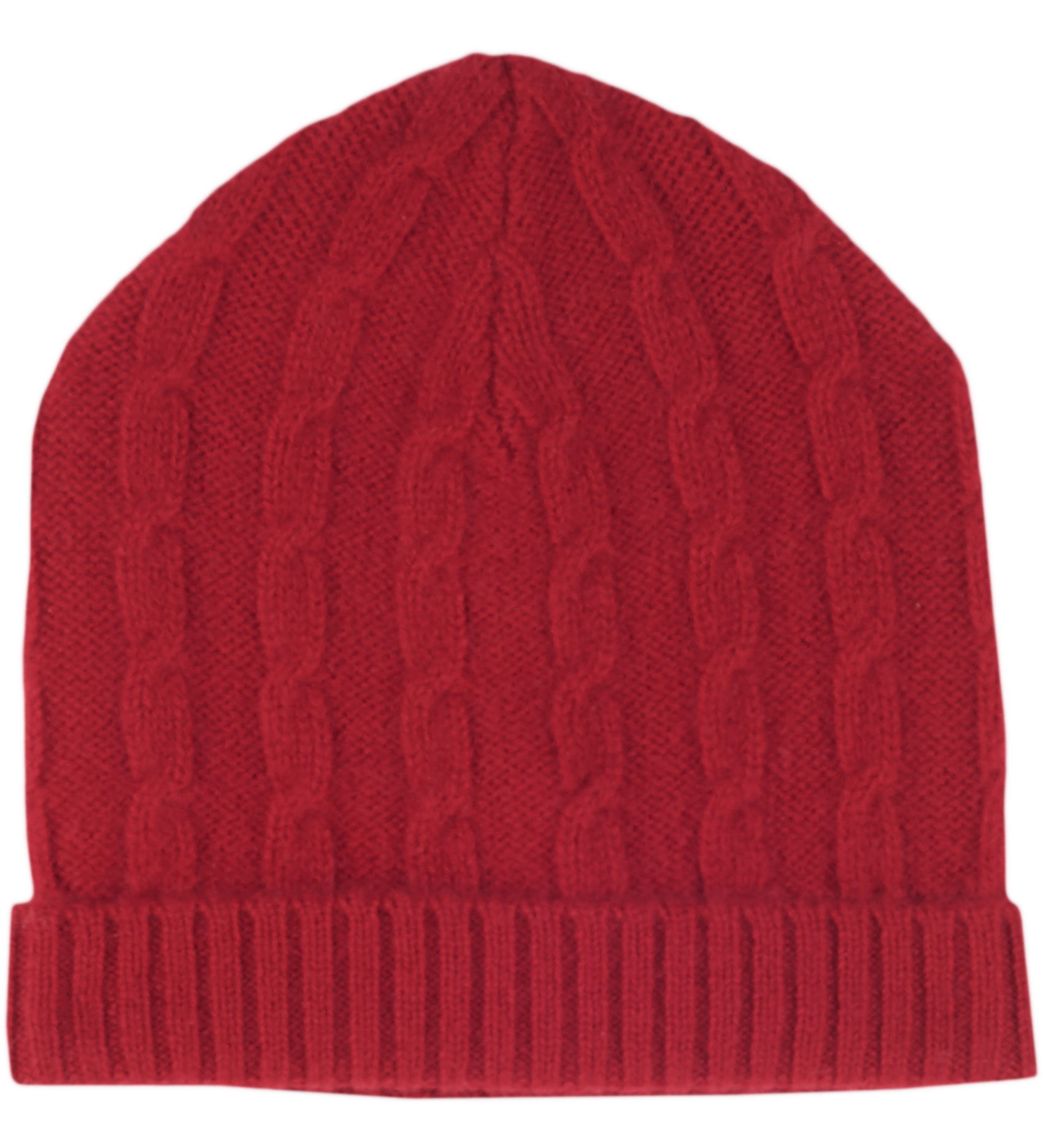 Unisex - Peyton 100% Cashmere Cable Knit Hat