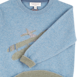 Boy - Mitch Cashmere Jumper with Plane Intarsia