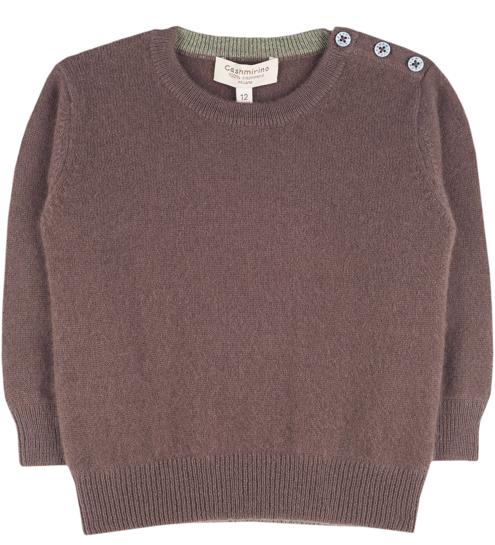 Baby Boy - Nico 100% Cashmere Crew Neck Jumper