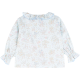 Baby Girl - Callie 100% Cotton Blouse with Pleats in Nature Prints