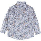 Boy - Davide 100% Cotton Classic Shirt in Nature Prints