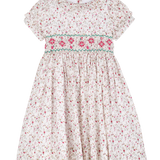 Girl - Dahlia Cotton Hand Embroidered Dress