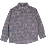 Boy - Davide 100% Cotton Classic Shirt in Nature Prints