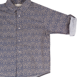 Boy - Davide 100% Cotton Classic Shirt in Nature Prints