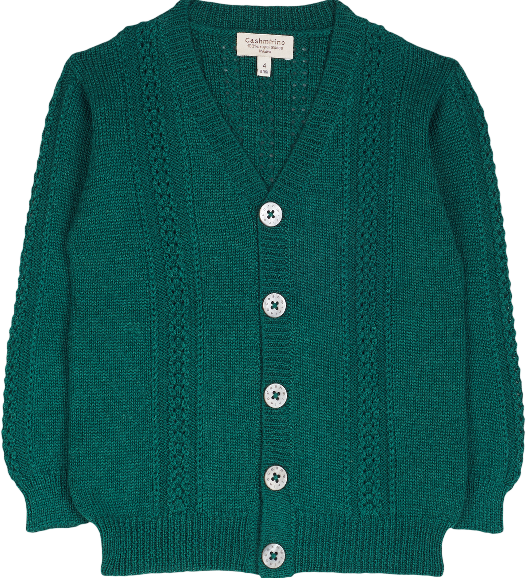 Boy - Hudson 100% Royal Alpaca Cardigan