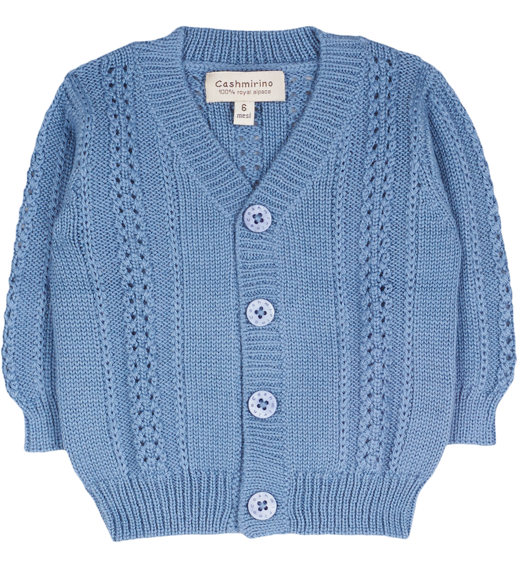 Baby Boy - Hudson 100% Royal Alpaca Cardigan