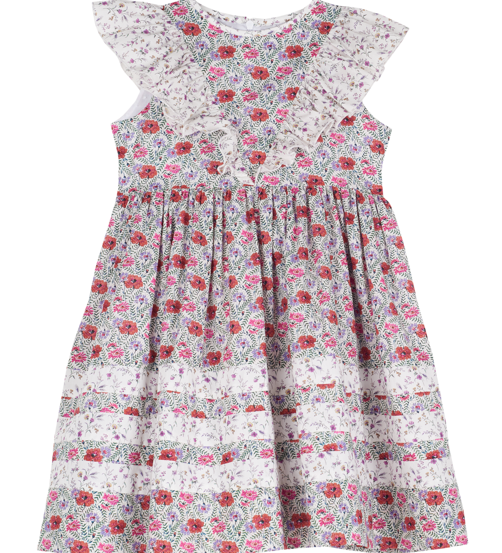 Girl - Marla Cotton Knee Length Dress