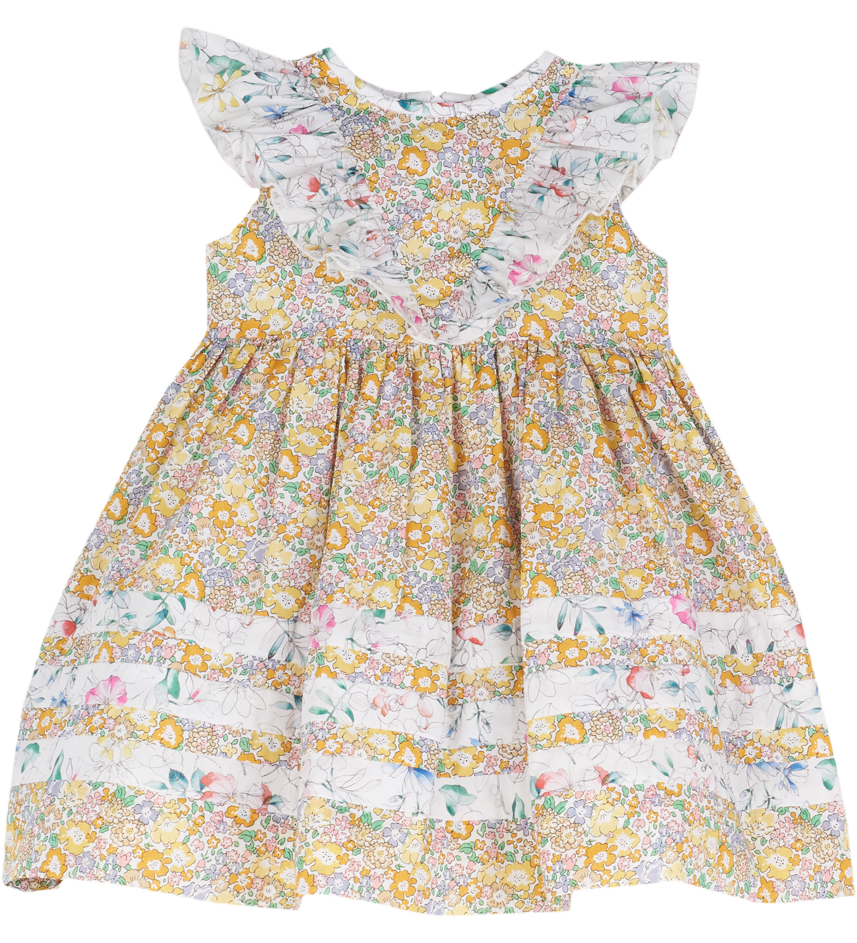 Baby Girl - Marla Cotton Hand Embroidered Dress