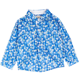 Baby Boy - Oliver 100% Cotton Classic Collar Shirt With Playtime Prints