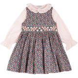 Girl - Milena Cotton Knee Length Dress