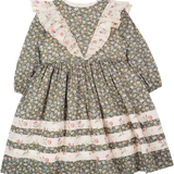 Girl - Maila Cotton Knee Length Dress