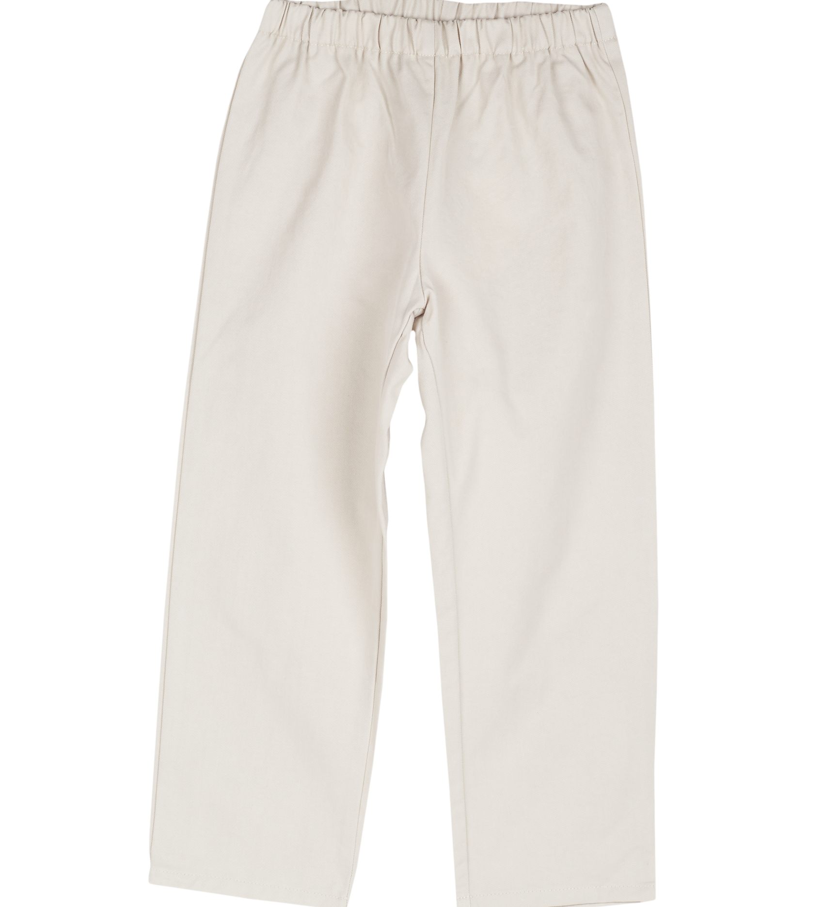 Girl - Kelly 100% Cotton Pull-On Trousers With Heart Back Pocket