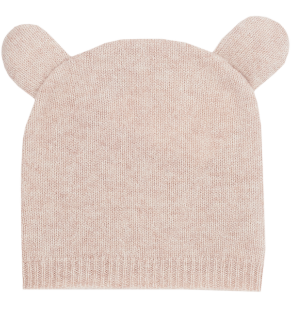 Baby Unisex - Teddy 100% Cashmere Teddy Bear Hat – Cashmirino