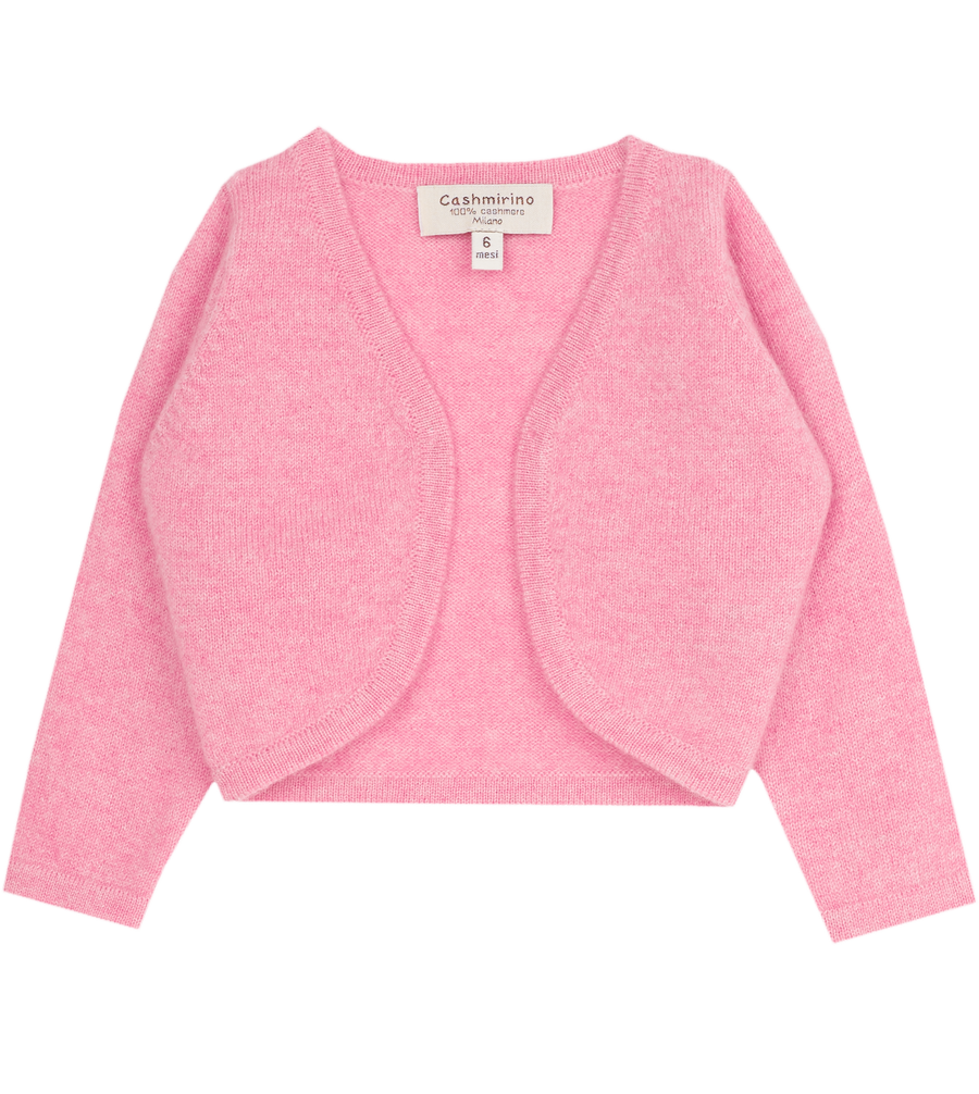 Baby pink bolero clearance cardigan